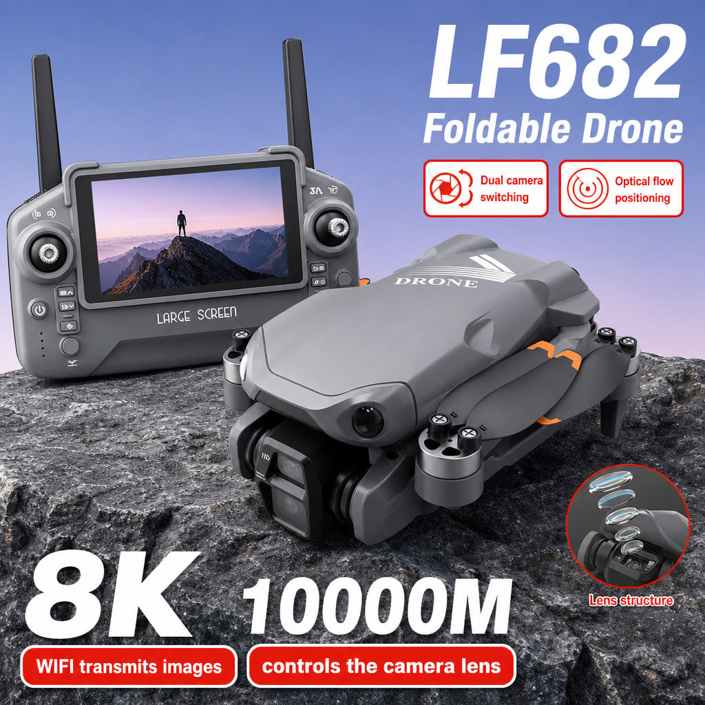 Drone Gps Module - Дрон для аэрофотосъемки LF682 с двумя