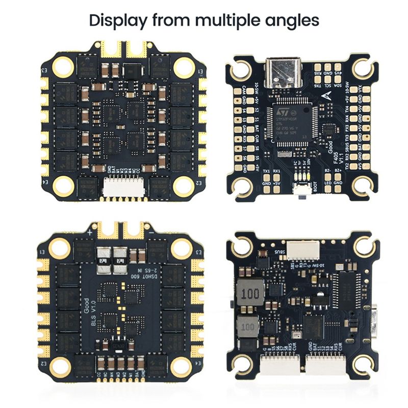 CYGJ-2-6S F405 55A Стек F405 К – обзор и цена Drone Flight Controller