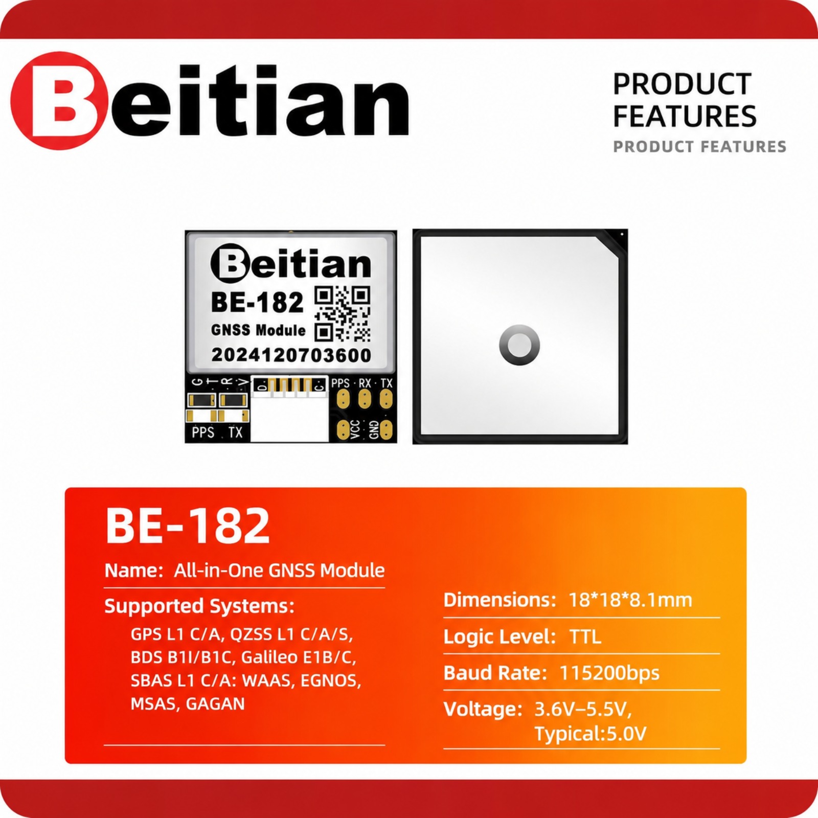 Модуль компаса Beitian M10 с т – обзор и цена Drone Gps Module