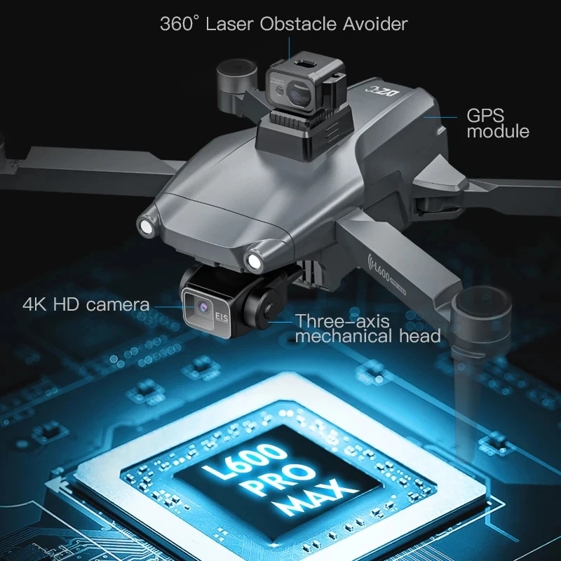 L600 PRO MAX GPS Дрон Професси – обзор и цена Drone Gps Module