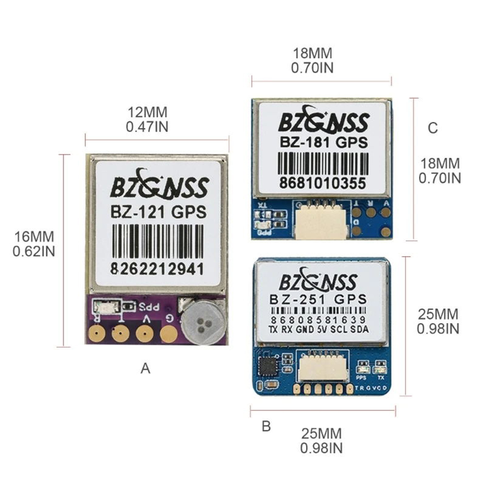 GPS-модуль BZ-181 с двойным пр – обзор и цена Drone Gps Module